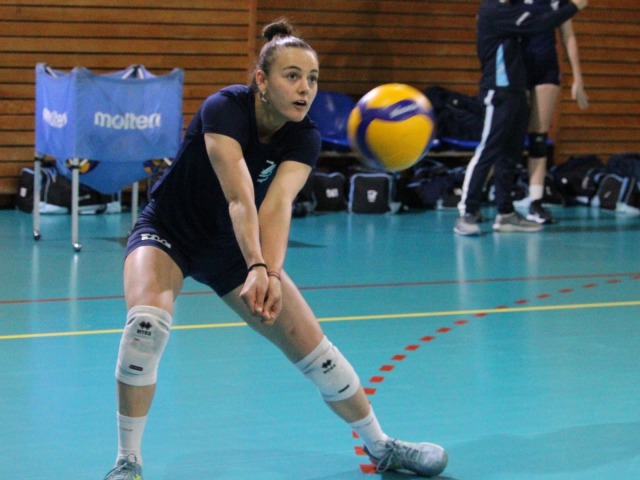 Paloma Routaboul entrena con 